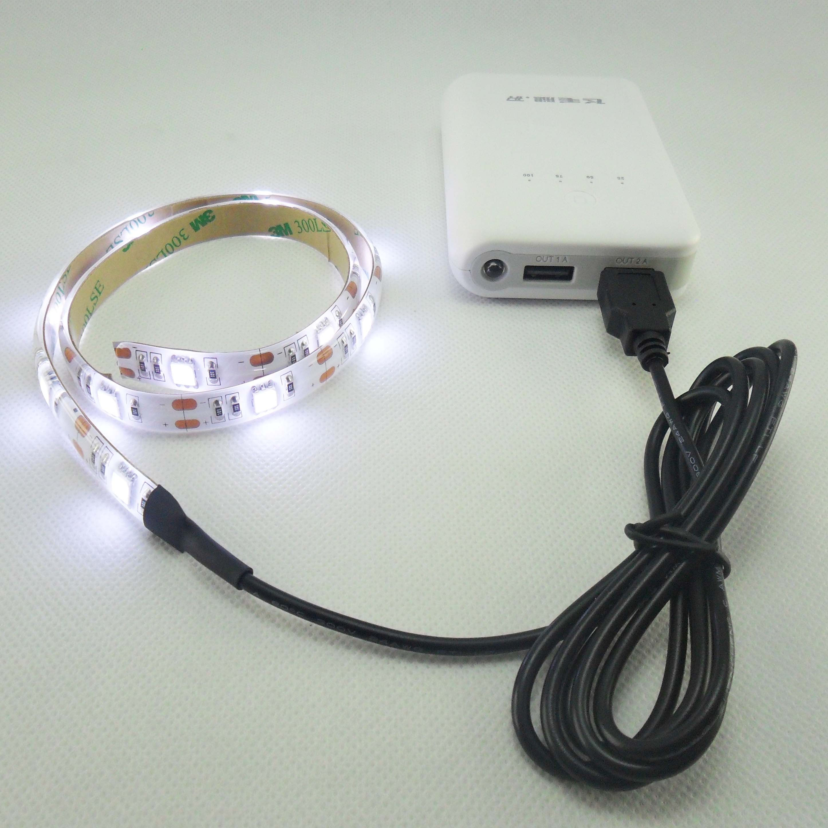 5 V USB LED Bande 5050 RVB A MENÉ LA Bande TV Fond Éclairage BRICOLAGE Décoratif Lampe