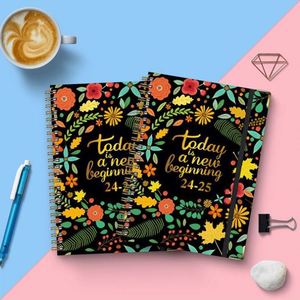 Agenda Diaria Espiritual Personalizada 2024, Cuaderno de Notas con Papel Impreso, Planificador A5, Regalo - Product Image 4