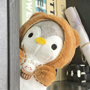 Llaveros de pingüino de peluche suaves y esponjosos, rellenos de algodón, accesorios para bolsos, recuerdo turístico - Product Image 5