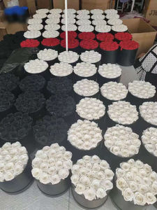 SPR Jabón Rosa ramo de flores Peonías Flores artificiales Centros de mesa Fiesta Boda Fondo Decoración Mesa Flor Rosa - Product Image 3