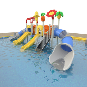 Équipement de parc aquatique pour usage résidentiel de qualité supérieure en gros, toboggan aquatique en fibre de verre pour l'extérieur et l'intérieur, toboggans de piscine - Product Image 2