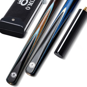 Queue de billard Omin's Secret Blue Rainbow en bois de frêne, taille standard, durable, pour snooker et billard - Product Image 1