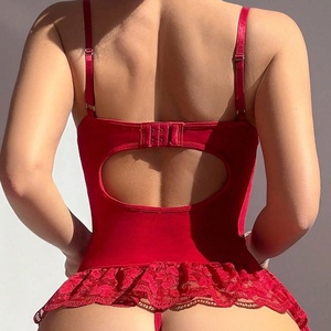 Body Elástico Erótico y Sexy de Cintura Alta, Lencería Femenina Ultrafina - Product Image 6