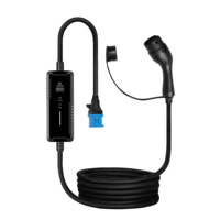 Chargeur EV Portable 7kw pour voiture électrique avec écran LCD
