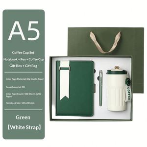 Ensemble cadeau d'entreprise professionnel de haute qualité, carnet, stylo, thermos avec logo personnalisé - Product Image 3