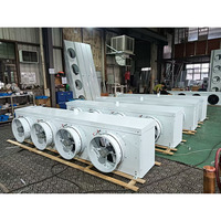 Enfriador de Aire Evaporativo con Descongelación por Agua Serie YueXue SDd con 4 Motores de Ventilador y Boquilla Larga