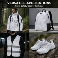 Tissu Réfléchissant de Sécurité à Motif Camouflage de Haute Qualité et Durable pour Vêtements de Travail, Uniformes et Équipements d'Extérieur - Livraison Rapide - Fournisseur
