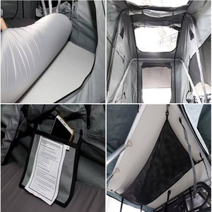 Camper Big Soft Shell <span class=keywords><strong>Tente</strong></span> <span class=keywords><strong>de</strong></span> <span class=keywords><strong>toit</strong></span> 4 personnes Nouveau 4x4 RTT <span class=keywords><strong>Tente</strong></span> <span class=keywords><strong>de</strong></span> <span class=keywords><strong>toit</strong></span> <span class=keywords><strong>de</strong></span> voiture robuste tout temps Trois saisons pour <span class=keywords><strong>berline</strong></span> - Product Image 3