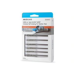 Broca helicoidal HSS-Co TA1057 pulida autocentrante para acero inoxidable - Product Image 2