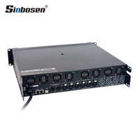 Fir puissance puissante 5000w classe td amplificateur de puissance 4 canaux avec processeur DSP audio