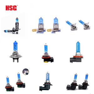 หลอดไฟควอตซ์แก้ว ไฟหน้ารถยนต์อเนกประสงค์ H7 12V 100W สีขาวสว่างพิเศษ - Product Image 1