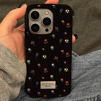 Coque de téléphone antichoc en TPU à pois pleine surface pour iPhone 16/14/13/12/X – Design mignon et doux