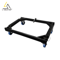 Accessoires métalliques H20/H30 DOLLY durables, écologiques et portables pour enceintes Line Array, applications scéniques et extérieures