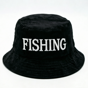 Sombrero de cubo de pana, logotipo Unisex bordado, Color personalizado para senderismo, viajes, pesca, sombreros de cubo, fabricación de Vietnam - Product Image 3