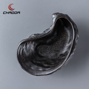 Plats d'huîtres en céramique plaque de coquille d'huître Chaoda usine en céramique approvisionnement direct en <span class=keywords><strong>porcelaine</strong></span> pour Restaurant assiettes irrégulières blanc - Product Image 4