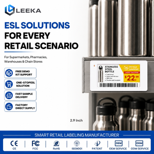 Étiquette électronique de rayon LEEKA, fabricant d'étiquettes électroniques de rayon, étiquette numérique POP de 2,9 pouces pour les magasins d'appareils électroménagers - Product Image 1