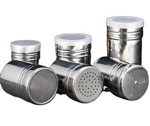 Condiment Canister Can Pot Metal Box Stainless Steel Tin Containers <b>Spice</b> <b>Jar</b> - Product Image 6