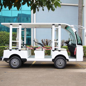 Vehículo Eléctrico Personalizado de 48V para Turismo y Visitas Turísticas, Autobús Eléctrico de Golf de <span class=keywords><strong>6</strong></span> a 8 Plazas, Fabricado en China - Product Image 3