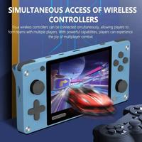 Nouvelle console de jeu portable A390 4 pouces IPS HD écran 12 émulateurs système GAMEMAX Console de jeu vidéo pour Psp Ps1