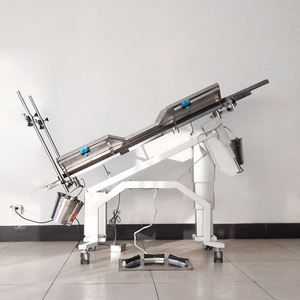 Mesa de Cirugía Veterinaria Eléctrica de Alta Precisión EUR <span class=keywords><strong>VET</strong></span>, Fabricada en Acero Inoxidable 304, con Superficie en V, Móvil, para <span class=keywords><strong>Centro</strong></span> de Cirugía - Product Image 4