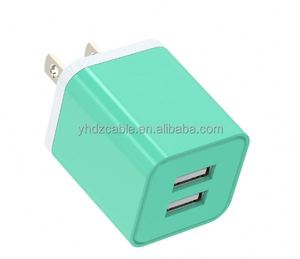 Mini 2.4A Dual Port Fast Charging Head US Multi-Port <b>Plug</b> <b>Adapter</b> for Android Phones and IPhones 15 Pro Max Electric Type - Product Image 4