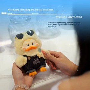 Juguete <span class=keywords><strong>de</strong></span> Peluche con Diseño Único <span class=keywords><strong>de</strong></span> Pato <span class=keywords><strong>Lulu</strong></span> Mini Eléctrico con IA Suave GPT para Niños, Relleno <span class=keywords><strong>de</strong></span> Algodón PP <span class=keywords><strong>de</strong></span> 15 cm, <span class=keywords><strong>Edades</strong></span> 8-14 - Product Image 3