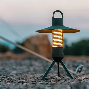 Nieuw Ontwerp Outdoor Draagbare Tent Opknoping Campinglamp Led Kampeerlamp Oplaadbare Kampeerlampen