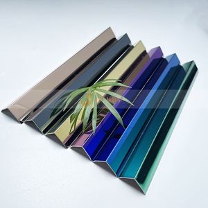 Perfiles Decorativos en Ángulo Recto EX486, Moldura Decorativa en Forma de L de Acero Inoxidable, Borde de Metal para Azulejos, Borde Recto en Forma de L para Azulejos - Product Image 4