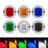 Feux de navigation marins verticaux OEM 12V 24V pour proue et tribord, IP68, feux de positionnement pour pontons, bateaux à moteur, bateaux Jon, bateaux à fond plat
