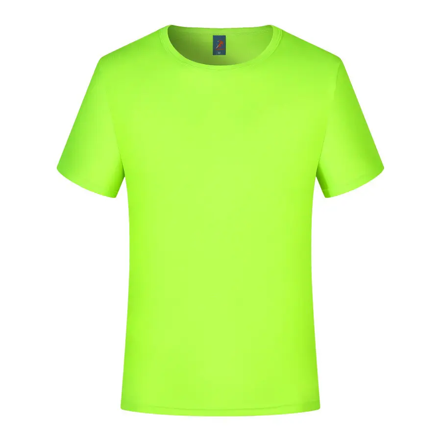 Простая футболка унисекс с вышивкой на заказ, облегающая быстросохнущая Футболка с принтом 170gsm