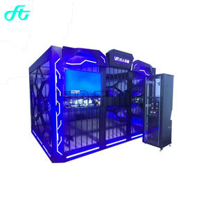 Equipo de juego de batalla multijugador de realidad virtual 9D VR Máquina de juego de disparos Simulador VR - Product Image 6