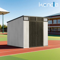Caseta de Almacenamiento KENDA OEM de 6x4 pies, 500H Plus, con Protección UV Antienvejecimiento, para Jardín o Patio Trasero