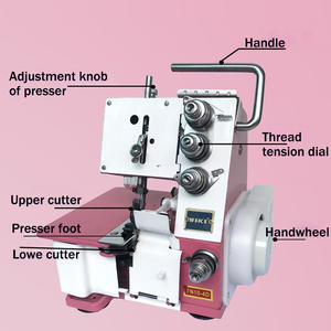 أوفرلوك كهربائي بأربعة خيوط ، سرجر عالي السرعة - Product Image 3
