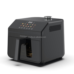 Friteuse à air Aifa format familial 6,5 L avec fenêtre de visualisation, cuve intérieure métallique haut de gamme, double mode de cuisson, faible teneur en gras - Product Image 3
