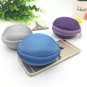 เคสหูฟัง EVA กันกระแทกแบบสากลสำหรับกระเป๋าเก็บหูฟังพร้อมซิปมีหลายสีให้เลือก - Product Image 3