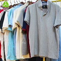 Approvisionnement direct usine : Lots en gros de t-shirts décontractés d'été d'occasion pour hommes (modèles et designs variés)