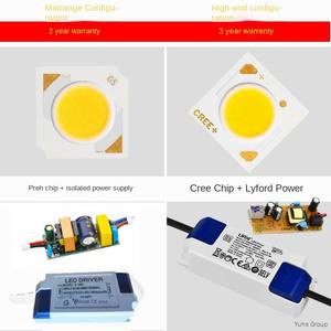 Lumière tubulaire murale moderne à LED 40W/70W à tête simple/double carrée 15W anti-éblouissement réglable pour hôtel, indice de protection IP65 élevé - Product Image 5