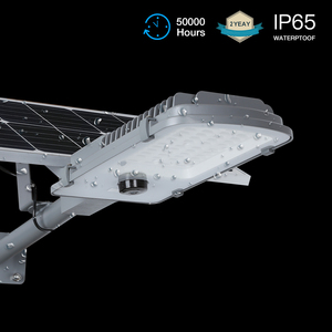 Vuelta de alta calidad a prueba de agua de alta lumen bridgelux ip65 luz solar led de <span class=keywords><strong>calle</strong></span> con cámara - Product Image 4