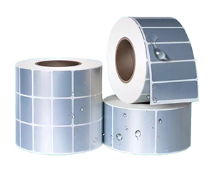 FX Durable Bright Silver Metallic Roll Labels Self-Adhesive Adhesive <b>Stickers</b> Custom <b>Logo</b> for Craft Product - Product Image 6