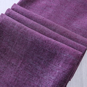 100 poliéster tapicería de sofá de lino de algodón mezcla rollo de <span class=keywords><strong>tela</strong></span> para muebles antiguos - Product Image 2