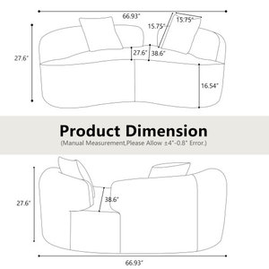 Italian Luxury Design Modern Curved Velvet Corduroy <b>Sofa</b> Set High-End Nordic Style Convertible for Commercial Hotels and Villas - Product Image 6