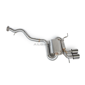 Silencieux en acier inoxydable pour BMW 130I E87 N52 3.0T 2005-2013, système d'échappement Catback haute performance, <span class=keywords><strong>son</strong></span> de <span class=keywords><strong>voiture</strong></span> sport, vente en gros d'usine - Product Image 3