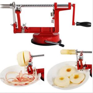 <strong>Apple</strong> <strong>Peeler</strong> <strong>Corer</strong> <strong>Slicer</strong> Pie Maker Stainless Steel Blade Red <strong>3</strong> in <strong>1</strong> Manual <strong>apple</strong> <strong>Slicer</strong> Cutter <strong>Corer</strong> Stainless Steel - Product Image 3