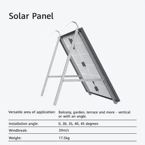 Kit DE SISTEMA DE microinversor solar Balcón Sistema fotovoltaico Planta de energía 600W 800W Solar completo en balcón - Product Image 3