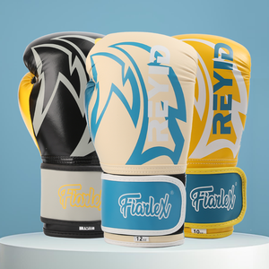 ถุงมือชกมวยซานด้า <span class=keywords><strong>หนัง</strong></span> PU บุ<span class=keywords><strong>ซับ</strong></span>ในหนาแบบใหม่ ขนาด 12 ออนซ์ ระบายอากาศได้ดี ป้องกันข้อมือ  สามารถปรับแต่งโลโก้ส่วนตัวได้ - Product Image 6