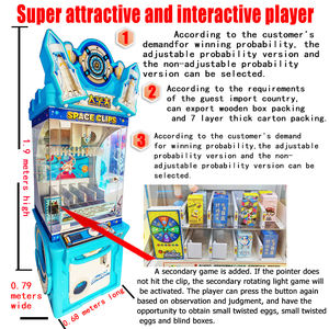 Máquina de Clips Space Rabbit, Kit de Máquina de Clips Económica de Fábrica, Nuevo Diseño de Máquina de Clips Arcade para la Venta - Product Image 4