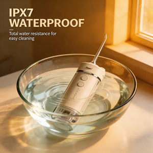 Mini dispositivo portátil <span class=keywords><strong>de</strong></span> cuidado <span class=keywords><strong>dental</strong></span> a prueba <span class=keywords><strong>de</strong></span> agua IPX7, funciona con pilas, higiénico para usar bajo el <span class=keywords><strong>grifo</strong></span> - Product Image 4