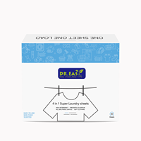 Échantillon Gratuit OEM – Feuilles de Lessive Super 4-en-1 pour Laver les Vêtements et Parfumer Longue Durée