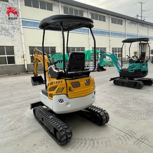 Mini Excavator Hydraulic Digger Attachments Bucket Rake Breaker CE EPA Approved Micro Crawler Digger For <strong>Garden</strong> Digging Planting - Product Image 4