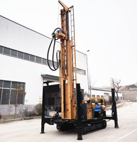 Offre Spéciale : Foreuse de puits d'eau diesel, profondeur 800m, hydraulique sur chenilles, diamètre de forage 152-450mm - Prix